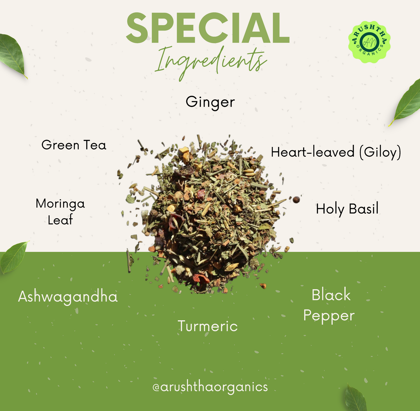 Immunity Herbal Tea - 100% Natural Ayurvedic Blend for Daily Wellness