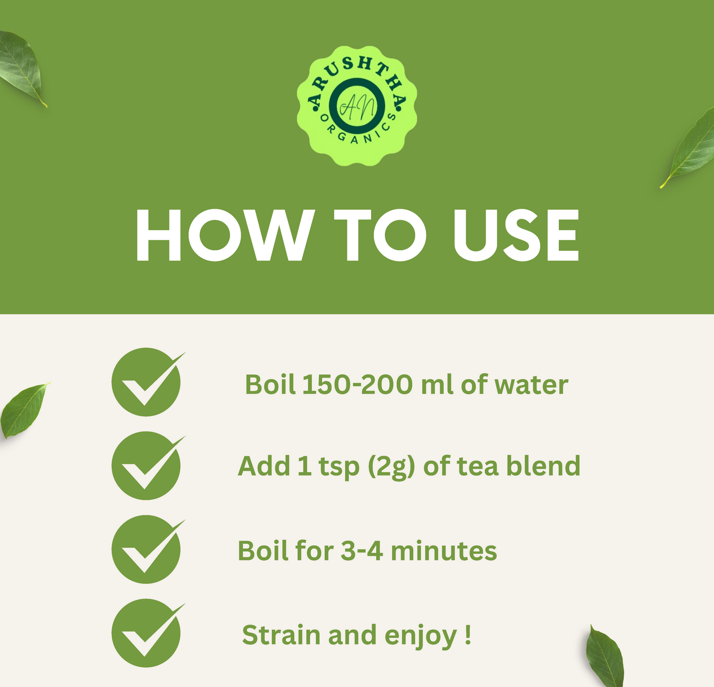 Immunity Herbal Tea - 100% Natural Ayurvedic Blend for Daily Wellness